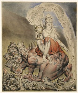 The Whore of Babylon, William Blake (1809)
